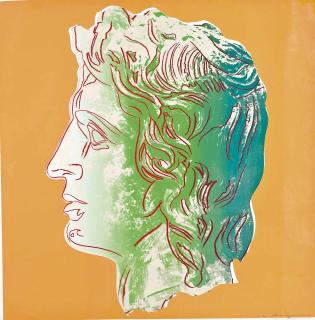 Andy Warhol - Alexander the Great: one plate (see Feldman & Schelmann II. 291-292)