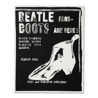 Andy Warhol - Beatle Boots (Negative)