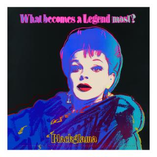 Andy Warhol - Blackglama (Judy Garland) (F. & S. Ii.351)