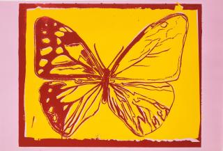Andy Warhol - Butterfly, from Vanishing Animals, 1986