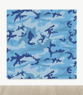 Andy Warhol - Camouflage (Blue)
