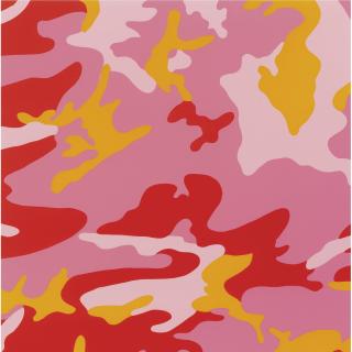 Andy Warhol - Camouflage: One Plate (F. & S. Ii.408)