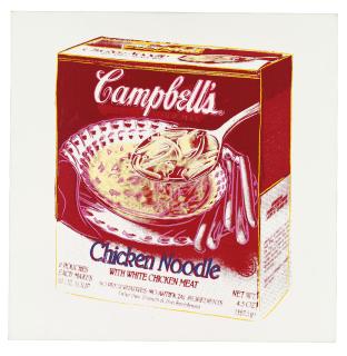 Andy Warhol - Campbell\'s Chicken Noodle Soup Box