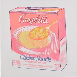 Andy Warhol - Campbell’S Soup Box: Chicken Noodle