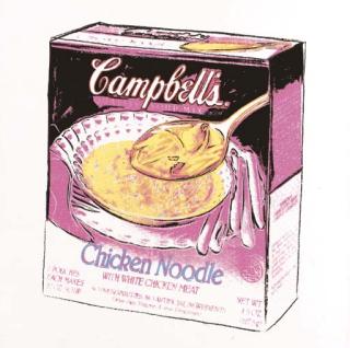 Andy Warhol - Campbell\'S Soup Box (Chicken Noodle)
