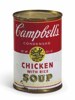 Andy Warhol - Campbell’s Soup Can (Chicken with Rice)