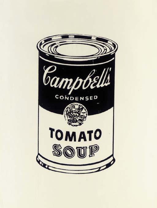 Campbell'S Soup Can (Tomato) [Retrospective Series] by Andy Warhol
