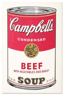 Andy Warhol - Campbell\'s soup I: Beef