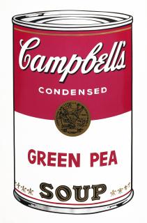 Andy Warhol - Campbell’s Soup I: Green Pea.