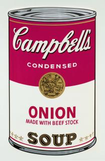 Andy Warhol - Campbell\'s soup I: one plate (Feldman & Schellmann II.47)
