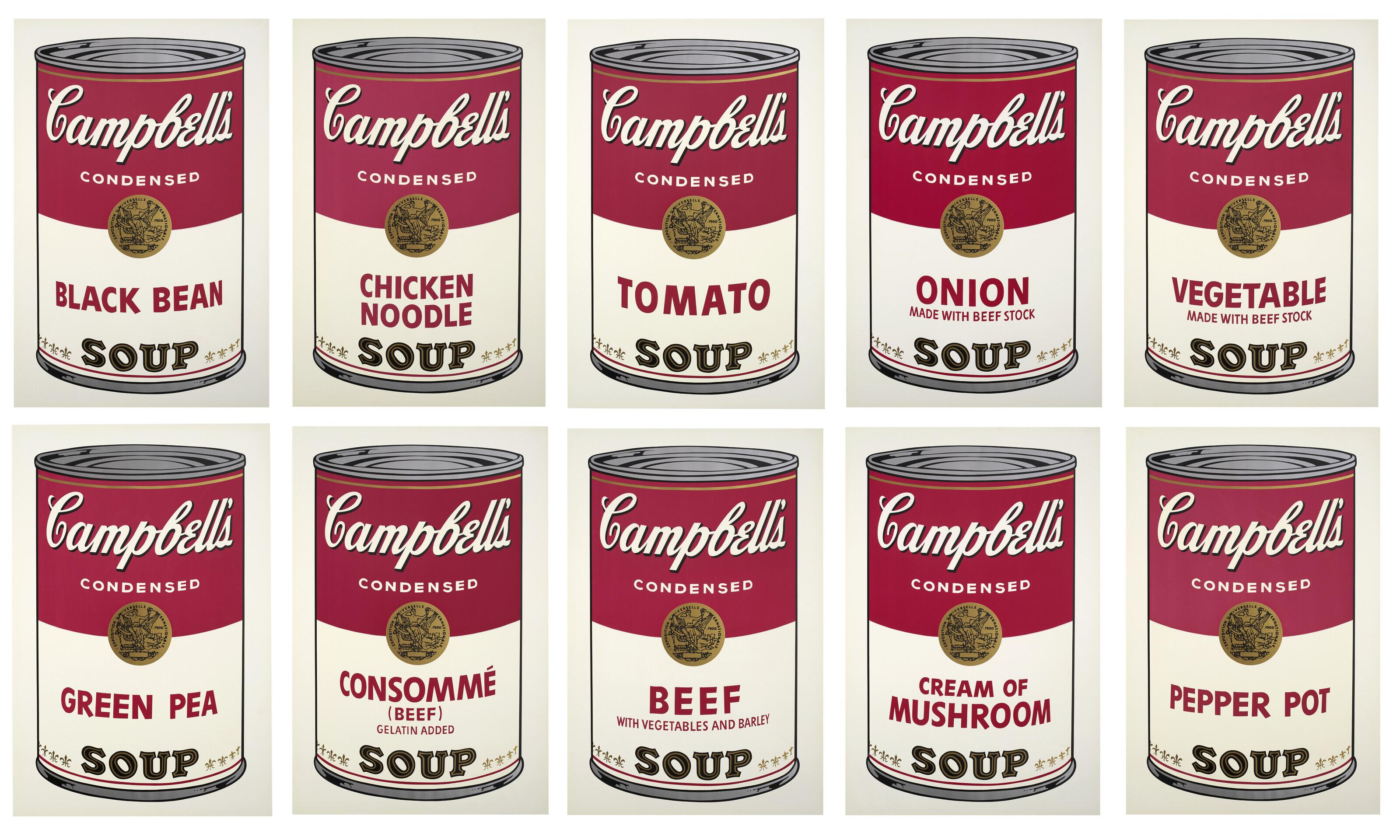 Andy Warhol - Campbell\'s Soup I