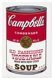 Andy Warhol - Campbell\'S Soup Ii: Old Fashioned Vegetable (Ii.54)