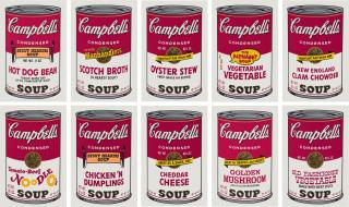 Andy Warhol - Campbell\'s Soup II (set of 10)