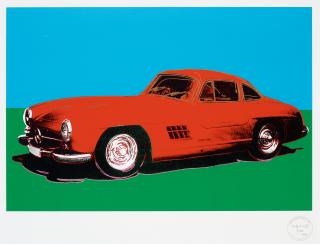 Andy Warhol - Cars Mercedes 300 SL Gulwing