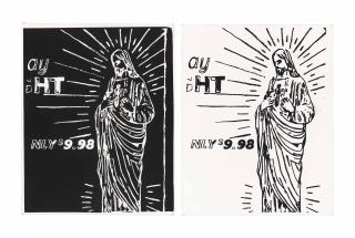 Andy Warhol - Christ $9.98 (Negative and Positive)