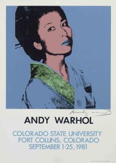 Andy Warhol - Colorado State University, Fort Colorado, September 1-25 1981