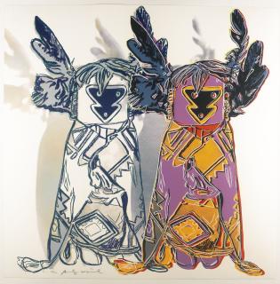 Andy Warhol - Cowboys And Indians: Kachina Dolls (F. & S. Ii.381)