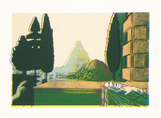 Andy Warhol - Details Of Renaissance Paintings (Leonardo Da Vinci, The Annunciation, 1472) (F. & S. Ii.322)