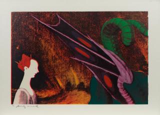 Andy Warhol - Details of Renaissance Paintings (Paolo Uccello, St. George and the Dragon, 1460)