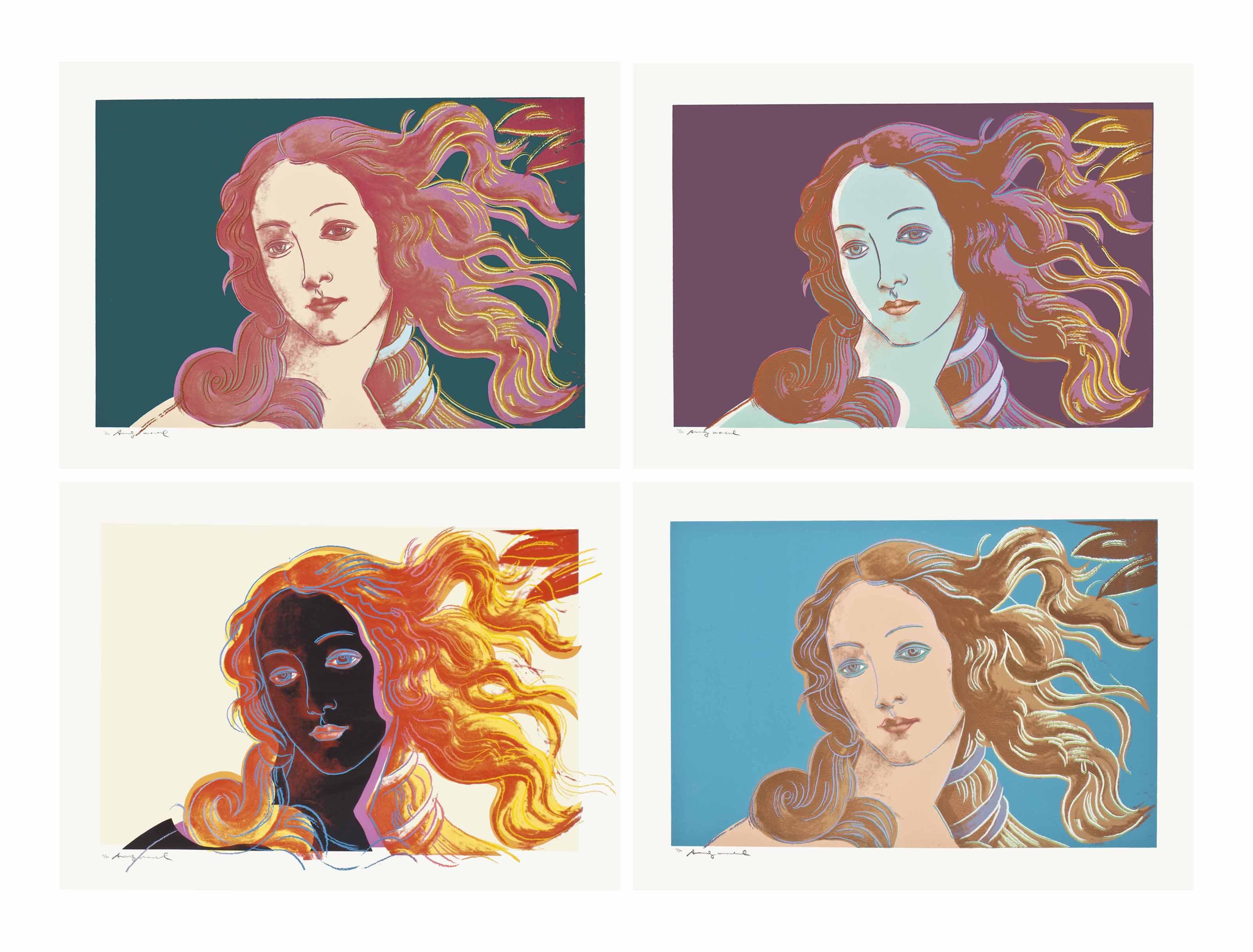 Andy Warhol - Details Of Renaissance Paintings (Sandro Botticelli, Birth Of Venus)