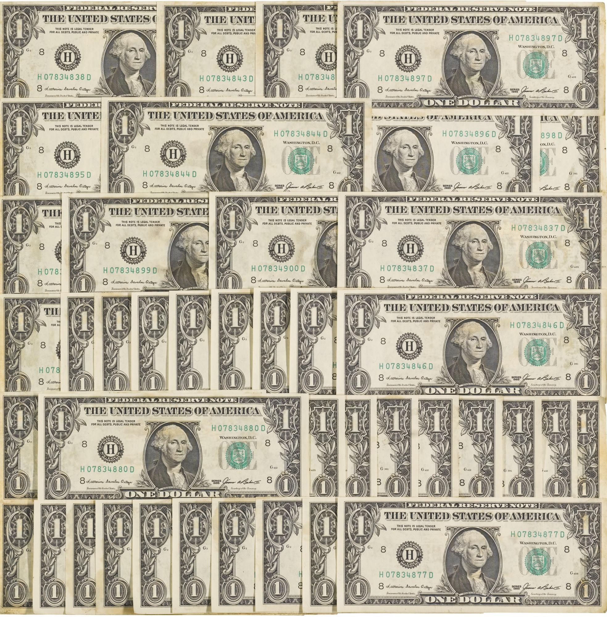 Andy Warhol - Dollar Bills