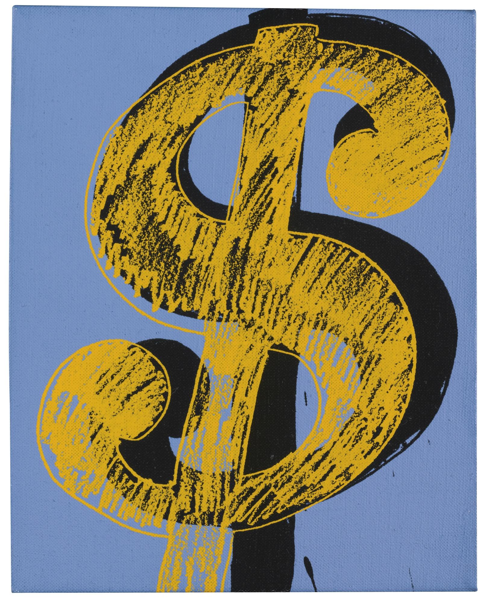 Andy Warhol - Dollar Sign 