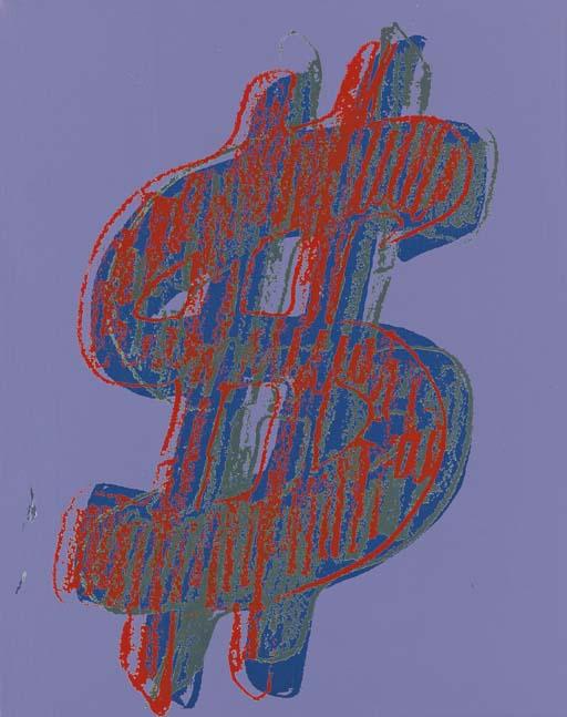 Andy Warhol - Dollar Sign