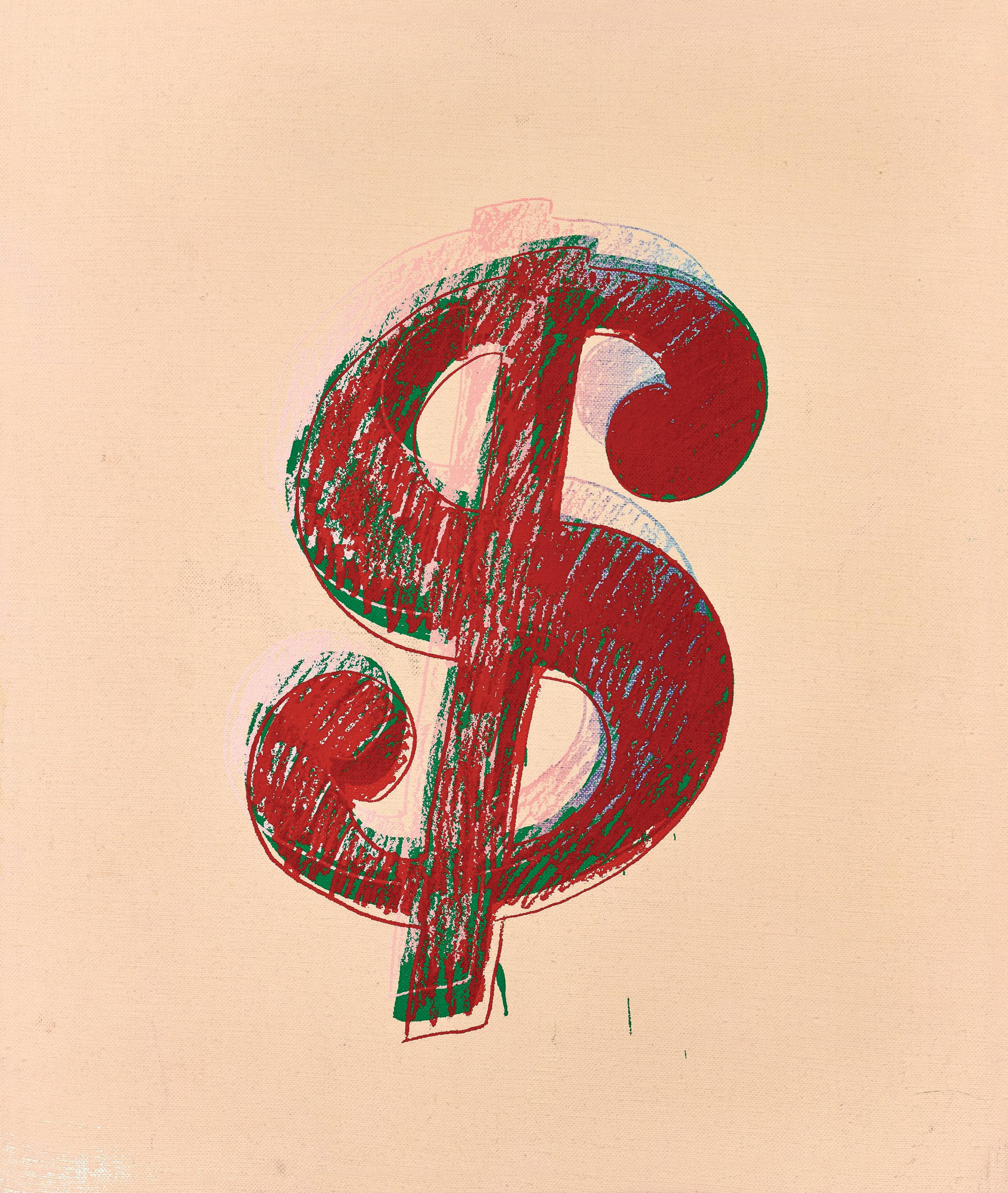 Andy Warhol - Dollar Sign