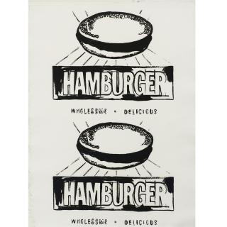 Andy Warhol - Double Hamburger