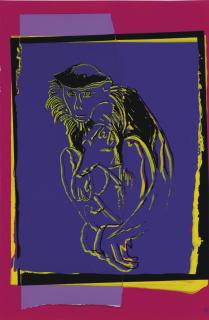 Andy Warhol - Douc Langur (from Vanishing Animals series, 1986)