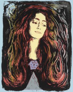 Andy Warhol - Eva Mudocci (After Munch)
