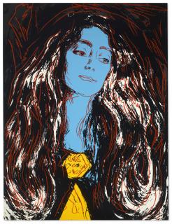 Andy Warhol - Eva Mudocci (After Munch)
