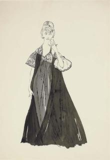 Andy Warhol - Female Fashion Figure