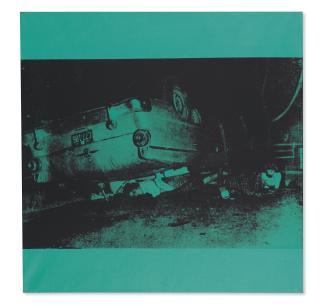 Andy Warhol - Five Deaths on Turquoise