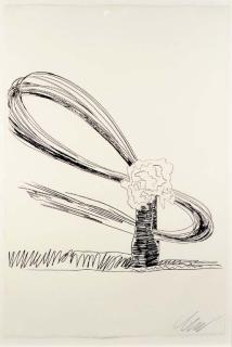 Andy Warhol - Flowers (Black and White) (F & S 11.107)
