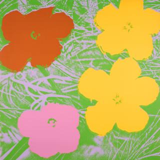 Andy Warhol - Flowers.