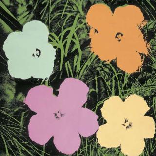Andy Warhol - Four-foot Flowers