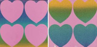 Andy Warhol - Four Hearts