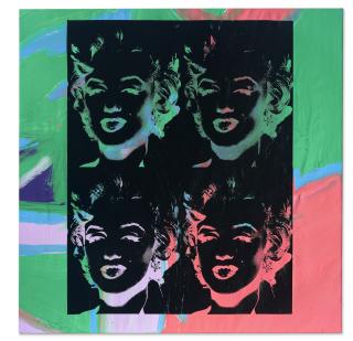 Andy Warhol - Four Multicolored Marilyns (Reversal Series)