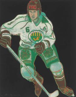 Andy Warhol - Frolunda Hockey Player