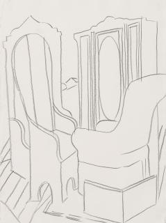 Andy Warhol - Furniture In The Valley (After De Chirico)