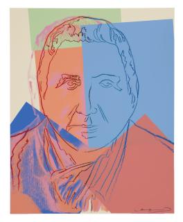 Andy Warhol - Gertrude Stein, from Ten Portraits of Jews of the Twentieth Century
