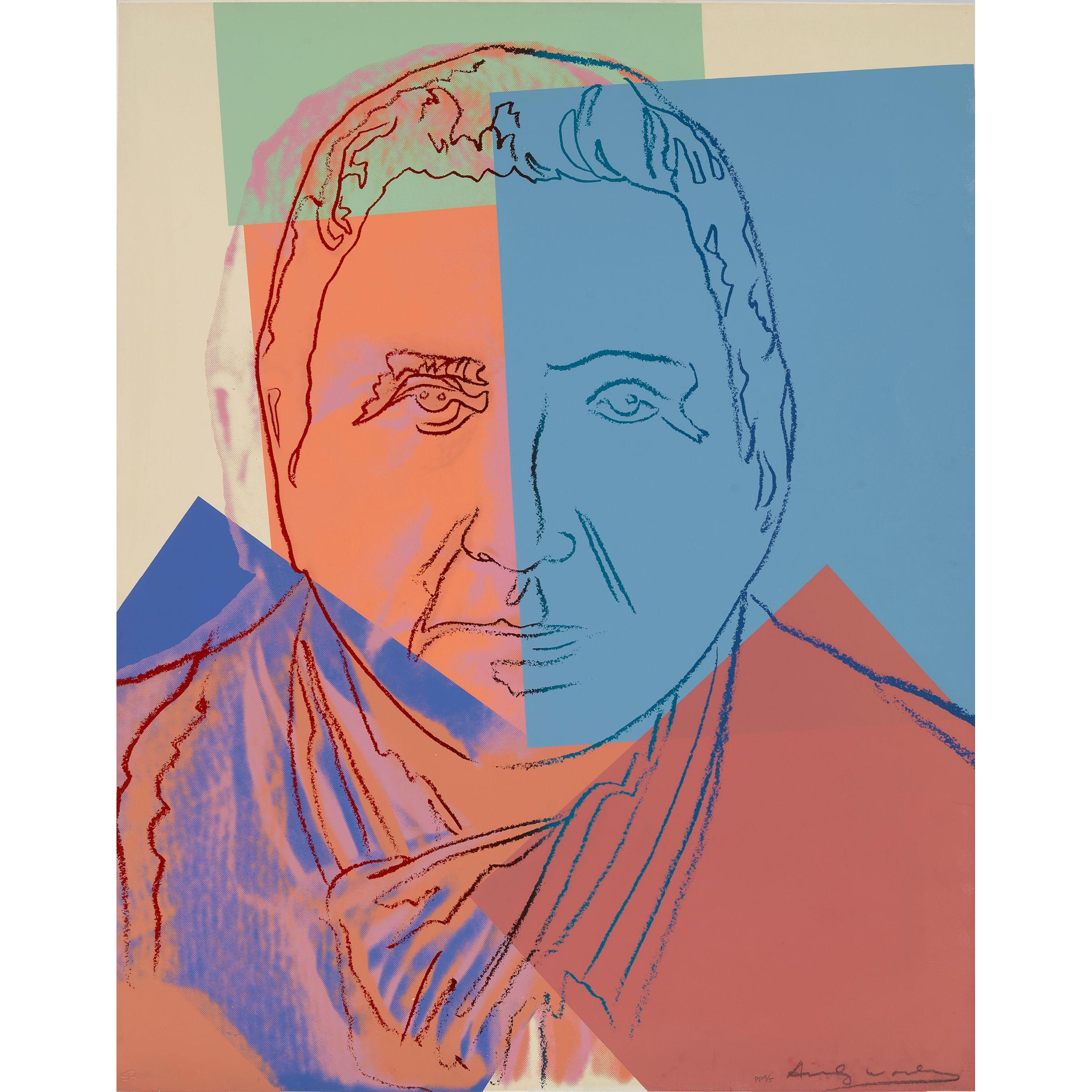 Andy Warhol - Gertrude Stein, from Ten Portraits of Jews of the Twentieth Century