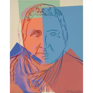 Andy Warhol - Gertrude Stein, from Ten Portraits of Jews of the Twentieth Century