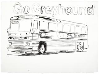 Andy Warhol - Go Greyhound