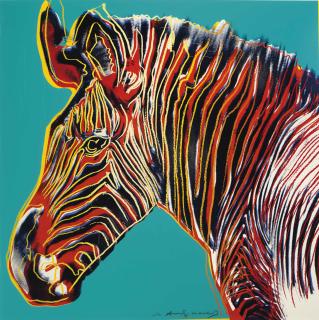 Andy Warhol - Grevy\'S Zebra, From Endangered Species