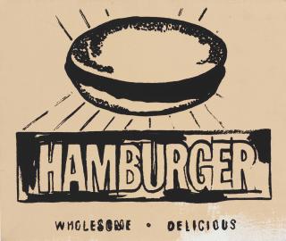 Andy Warhol - Hamburger (Beige)