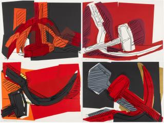 Andy Warhol - Hammer and Sickle (Feldman & Schellmann II. 161-164)