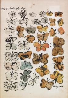 Andy Warhol - Happy Butterfly Day
