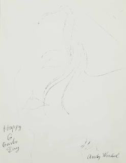 Andy Warhol - Happy G Garbo Day